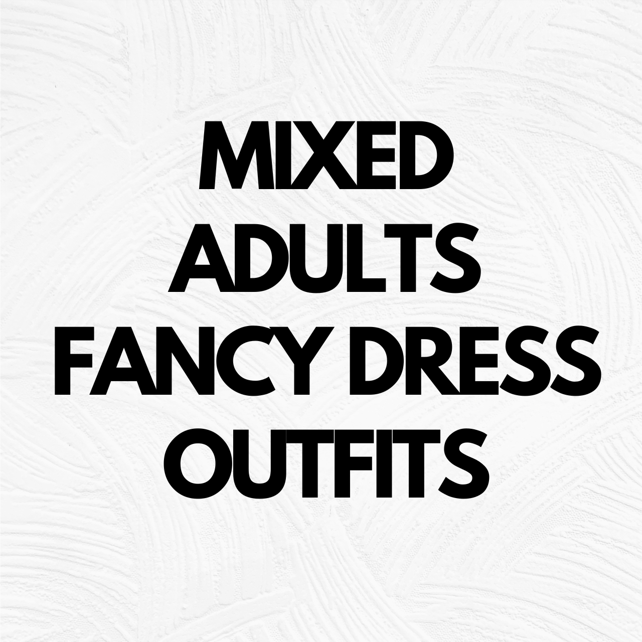 Fancy Dress Shop Mixed Fancy Dress Outfits