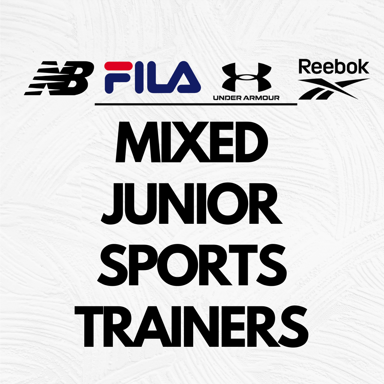 Branded Mixed Junior Trainers